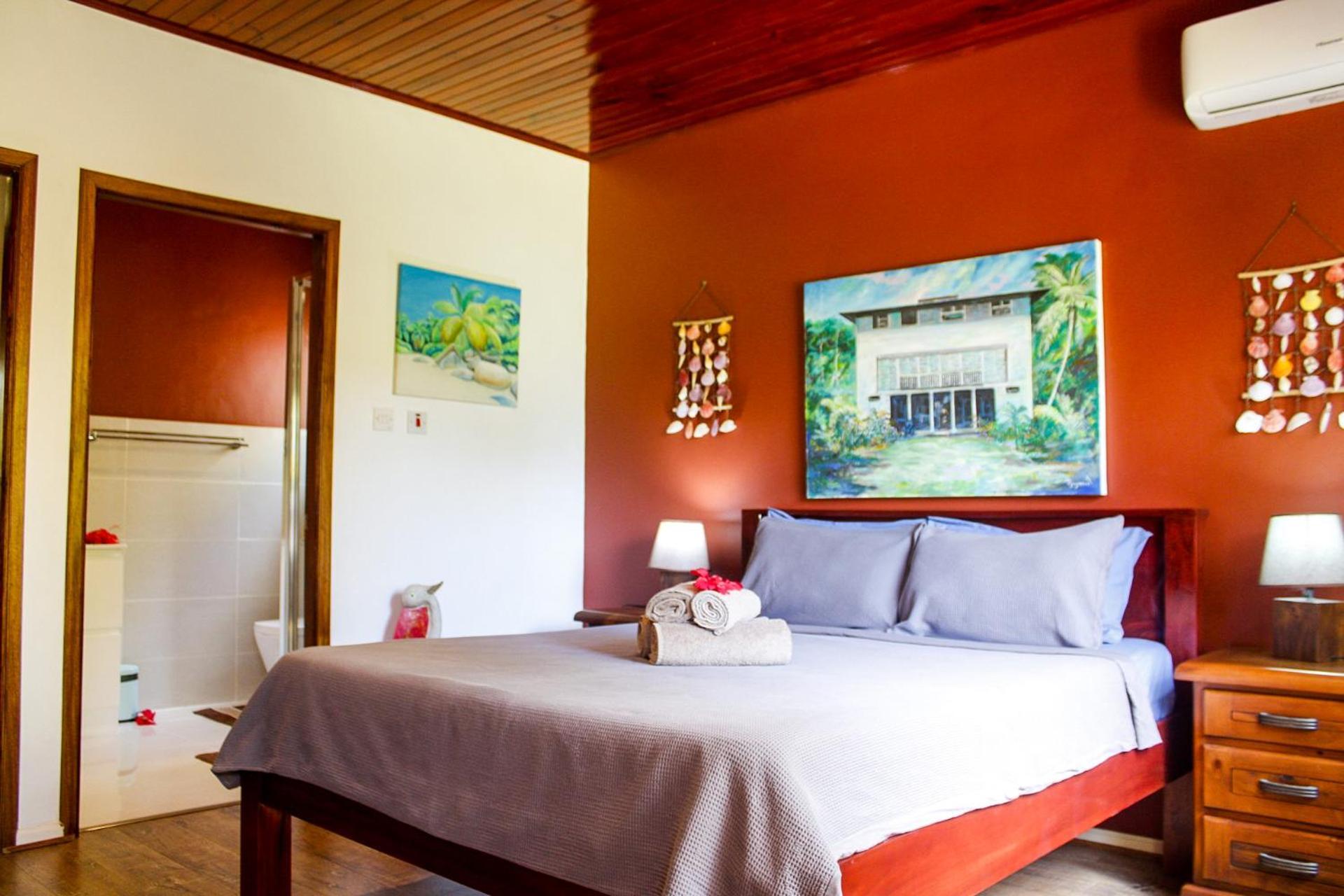 Nid'Aigle Lodge Baie Sainte Anne エクステリア 写真