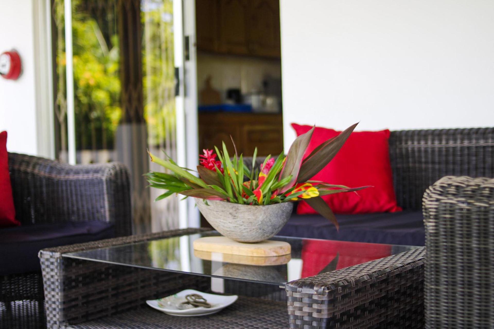 Nid'Aigle Lodge Baie Sainte Anne エクステリア 写真
